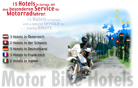 Motor bike hotels
